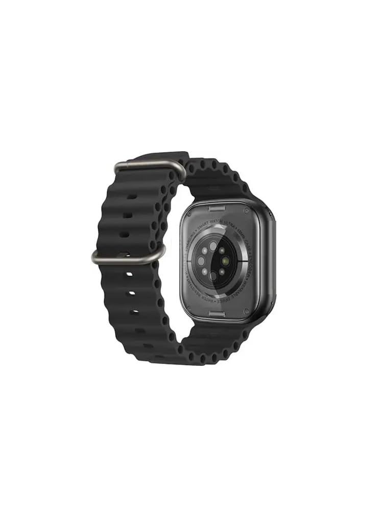 Smart Watch, 1.99" Touch Display, Bluetooth Calling, Fitness Tracker, Health Monitor, Black