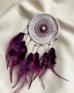 4INCH Wine Colour Dream Catcher for Home Decor,Wall Hanging and CAN BE Used for Gifting