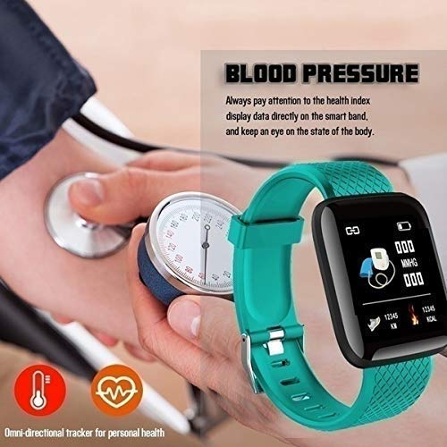 Smart Watch D116 for Xiaomi Mi Note 9 Smart Watch Bluetooth SmartWatch with Activity Tracker, Heart Rate Sensor, Sleep Monitor and Basic Functionality for All Boys & Girls