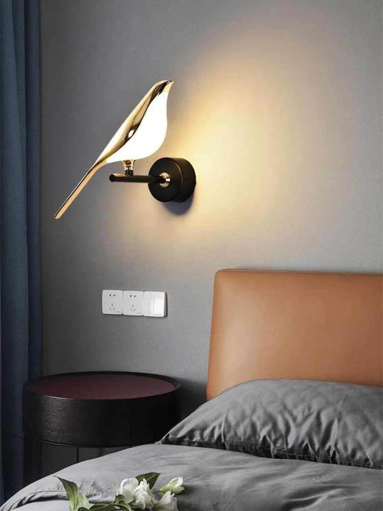 Fancy Wall Light Fixture for Home (Single Bird)