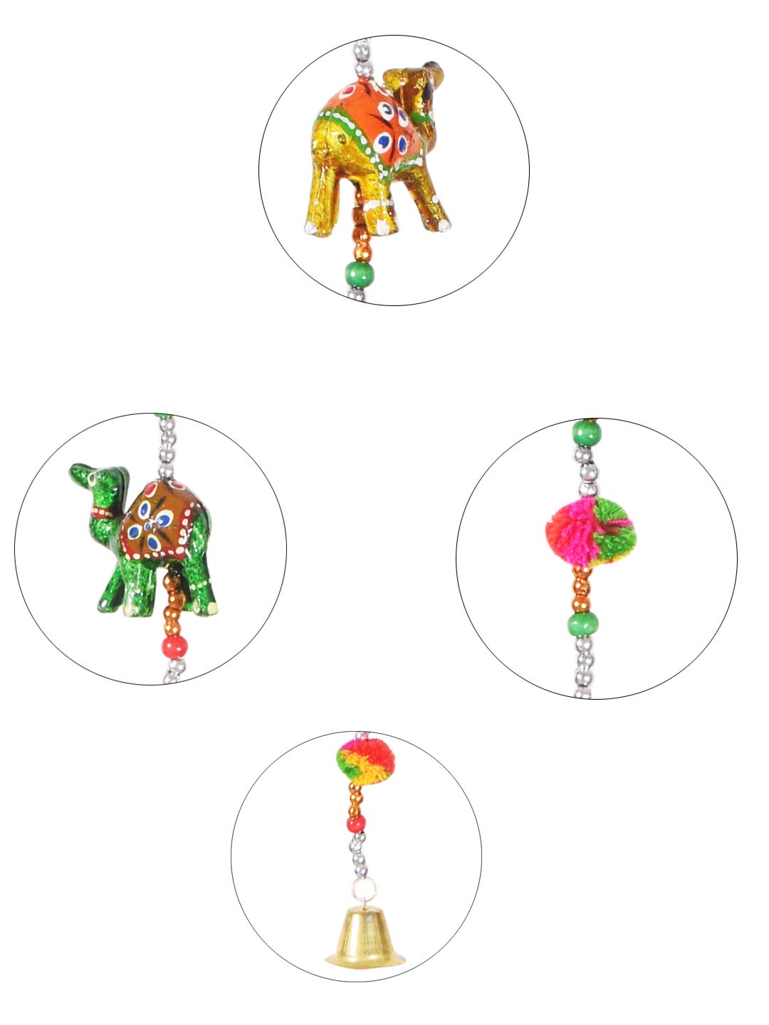 Rajasthani' Camel Door Hangings Wall Art for Main Door/Living Room Home Decor (96 CM) - Set of 2