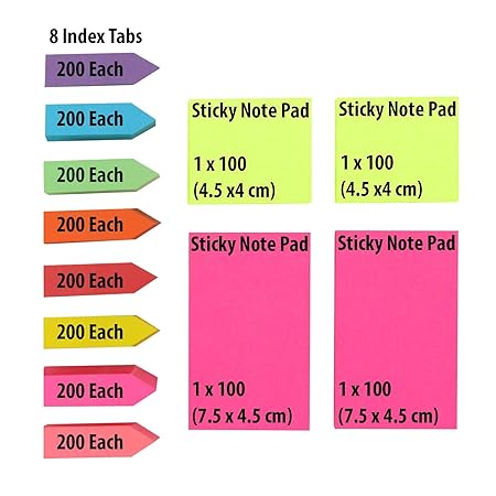 sticky note pad