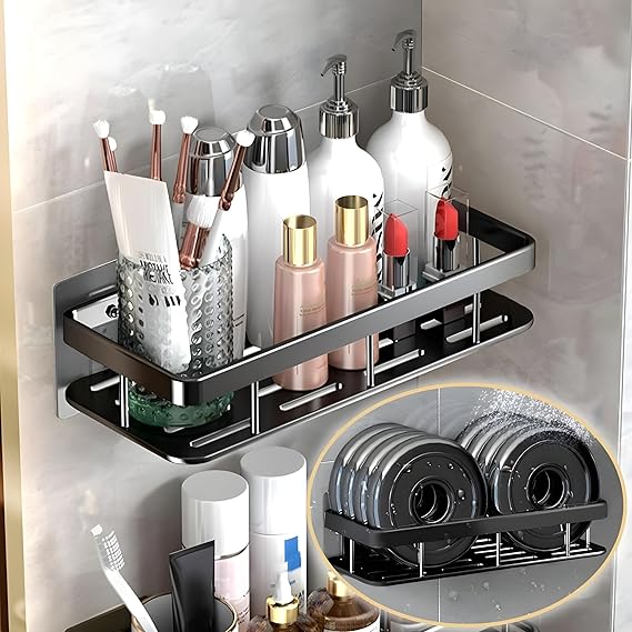 wall mounted bathroom organiser
